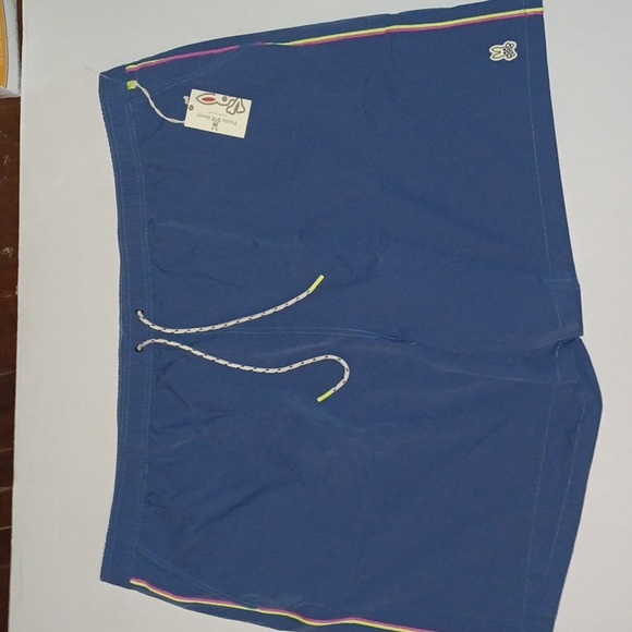 Psycho Bunny Swim Trunks Size-5XL Big&Tall Color-Blue NWT - Picture 1 of 5